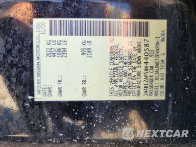 Zdjęcie 13 z 13 samochodu: 2011 NISSAN ALTIMA SR VIN:1N4BL2AP5BN440587 - miniatura