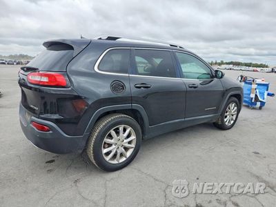Trzecie zdjęcie samochodu z tyłu: 2016 JEEP CHEROKEE LIMITED VIN:1C4PJLDS2GW107194 - miniatura
