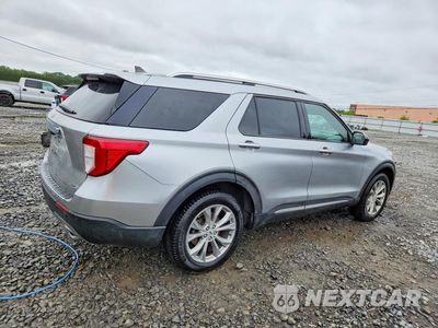 Trzecie zdjęcie samochodu z tyłu: 2022 FORD EXPLORER LIMITED VIN:1FMSK8FH7NGA51410 - miniatura