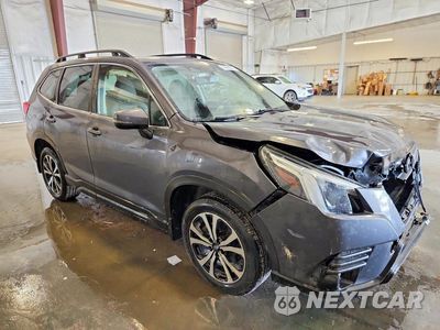 Czwarte zdjęcie samochodu z boku: 2023 SUBARU FORESTER LIMITED VIN:JF2SKAPC4PH463801 - miniatura