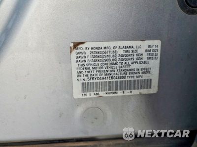 Zdjęcie 13 z 13 samochodu: 2014 ACURA MDX TECHNOLOGY VIN:5FRYD4H41EB048880 - miniatura