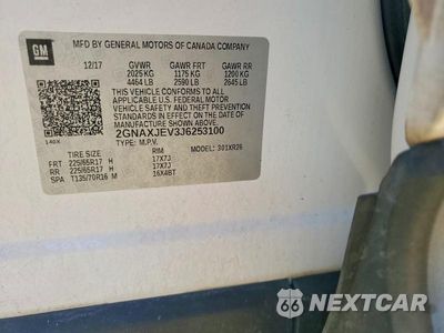 Zdjęcie 13 z 13 samochodu: 2018 CHEVROLET EQUINOX LT VIN:2GNAXJEV3J6253100 - miniatura