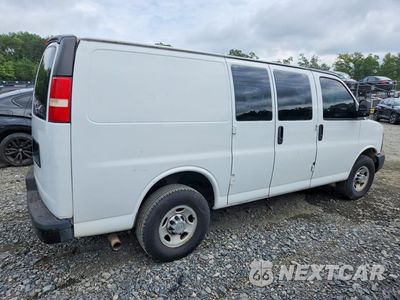Trzecie zdjęcie samochodu z tyłu: 2014 CHEVROLET EXPRESS G2500 VIN:1GCWGFCA3E1102357 - miniatura