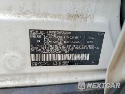 Zdjęcie 13 z 13 samochodu: 2020 TOYOTA RAV4 HYBRID XLE VIN:JTMR6RFV7LD004637 - miniatura