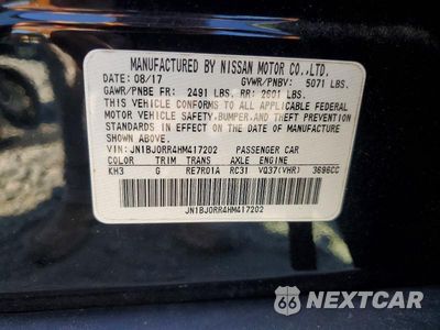Zdjęcie 13 z 13 samochodu: 2017 INFINITI QX50 BASE VIN:JN1BJ0RR4HM417202 - miniatura