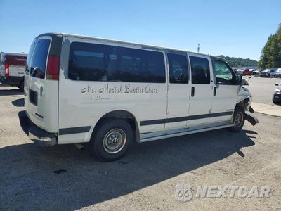 Trzecie zdjęcie samochodu z tyłu: 2002 CHEVROLET EXPRESS G3500 VIN:1GAHG39G621126806 - miniatura