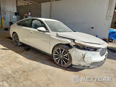 Czwarte zdjęcie samochodu z boku: 2023 HONDA ACCORD TOURING HYBRID VIN:1HGCY2F85PA024900 - miniatura