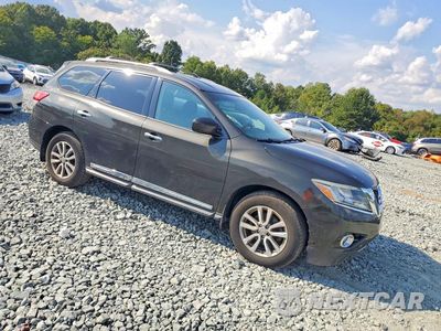 Czwarte zdjęcie samochodu z boku: 2015 NISSAN PATHFINDER SL VIN:5N1AR2MM6FC610751 - miniatura