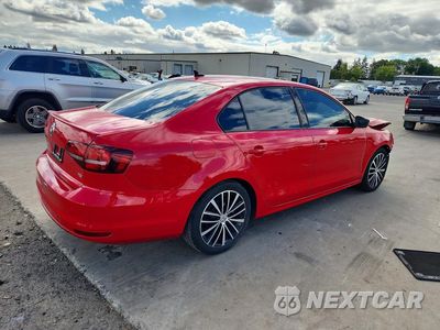 Trzecie zdjęcie samochodu z tyłu: 2016 VOLKSWAGEN JETTA SPORT VIN:3VWD17AJ9GM250291 - miniatura