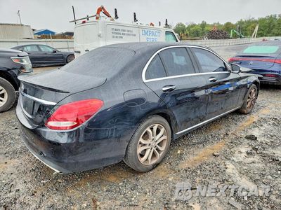 Trzecie zdjęcie samochodu z tyłu: 2016 MERCEDES-BENZ C-CLASS VIN:55SWF4KB8GU124574 - miniatura