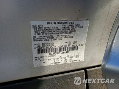 Zdjęcie 12 z 12 samochodu: 2014 FORD TAURUS LIMITED VIN:1FAHP2F82EG104596 - miniatura