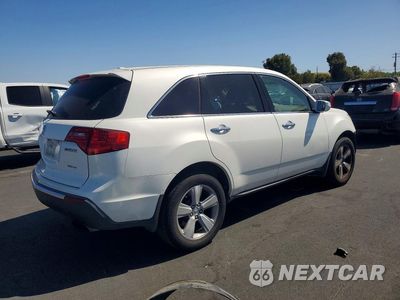 Trzecie zdjęcie samochodu z tyłu: 2010 ACURA MDX TECHNOLOGY VIN:2HNYD2H69AH519602 - miniatura
