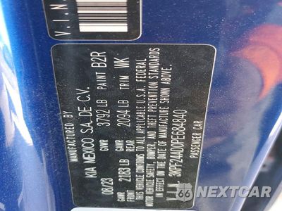 Zdjęcie 12 z 12 samochodu: 2023 KIA FORTE LXS VIN:3KPF24AD0PE684840 - miniatura