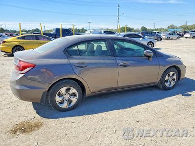Trzecie zdjęcie samochodu z tyłu: 2014 HONDA CIVIC LX VIN:19XFB2F52EE052764 - miniatura