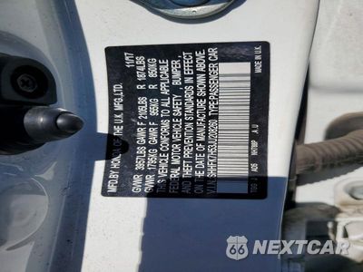 Zdjęcie 12 z 12 samochodu: 2018 HONDA CIVIC EX VIN:SHHFK7H53JU208260 - miniatura