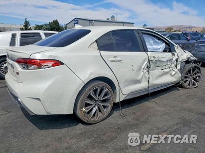 Trzecie zdjęcie samochodu z tyłu: 2020 TOYOTA COROLLA SE VIN:JTDP4RCE3LJ051571 - miniatura