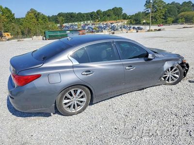 Trzecie zdjęcie samochodu z tyłu: 2015 INFINITI Q50 PREMIUM VIN:JN1BV7AR3FM393755 - miniatura