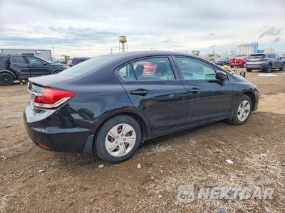 Trzecie zdjęcie samochodu z tyłu: 2015 HONDA CIVIC LX VIN:19XFB2F52FE005297 - miniatura