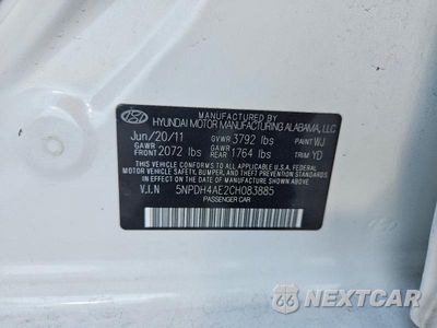 Zdjęcie 12 z 12 samochodu: 2012 HYUNDAI ELANTRA GLS VIN:5NPDH4AE2CH083885 - miniatura