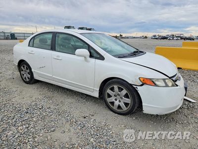 Czwarte zdjęcie samochodu z boku: 2007 HONDA CIVIC LX VIN:1HGFA16557L081393 - miniatura