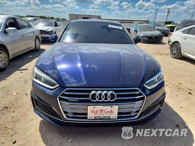 Piąte zdjęcie samochodu w środku: 2019 AUDI A5 PREMIUM PLUS S-LINE VIN:WAUENCF54KA096219 - miniatura