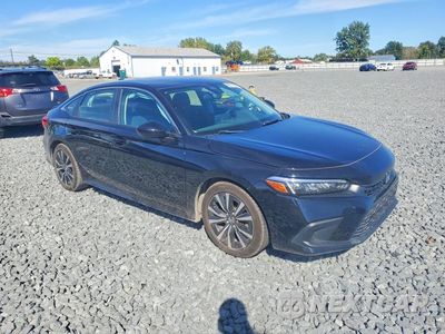Czwarte zdjęcie samochodu z boku: 2022 HONDA CIVIC EX VIN:JHMFE1F77NX008485 - miniatura