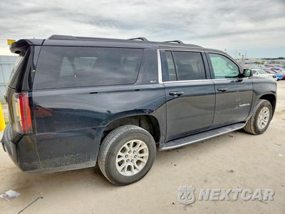 Trzecie zdjęcie samochodu z tyłu: 2019 GMC YUKON XL K1500 SLT VIN:1GKS2GKC2KR100560 - miniatura