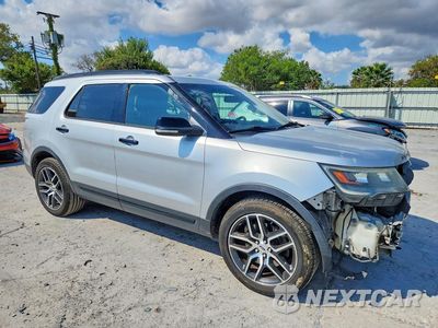Czwarte zdjęcie samochodu z boku: 2017 FORD EXPLORER SPORT VIN:1FM5K8GT3HGA92248 - miniatura
