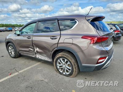 Drugie zdjęcie samochodu z przodu: 2019 HYUNDAI SANTA FE SE VIN:5NMS2CAD7KH126462 - miniatura