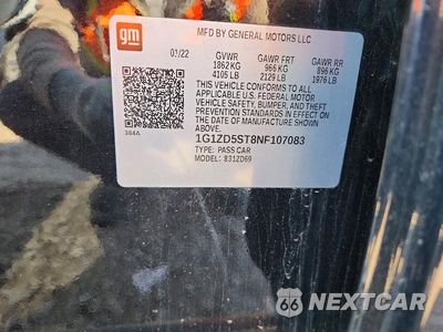 Zdjęcie 13 z 13 samochodu: 2022 CHEVROLET MALIBU LT VIN:1G1ZD5ST8NF107083 - miniatura