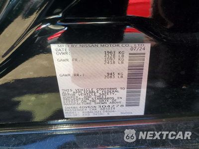 Zdjęcie 12 z 12 samochodu: 2025 NISSAN ALTIMA SV VIN:1N4BL4DV6SN304278 - miniatura