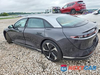 Drugie zdjęcie samochodu z przodu: 2022 LUCID MOTORS AIR GRAND TOURING VIN:50EA1GBA9NA005503 - miniatura