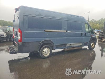 Trzecie zdjęcie samochodu z tyłu: 2020 RAM PROMASTER 3500 VF DELIVERY VAN VIN:3C6URVJG1LE136091 - miniatura