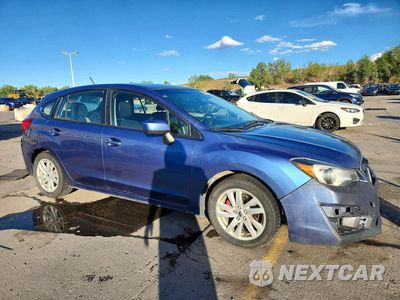 Czwarte zdjęcie samochodu z boku: 2015 SUBARU IMPREZA PREMIUM VIN:JF1GPAC65FH323976 - miniatura
