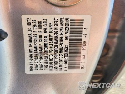 Zdjęcie 12 z 12 samochodu: 2012 HONDA CIVIC EX VIN:19XFB2F80CE045092 - miniatura