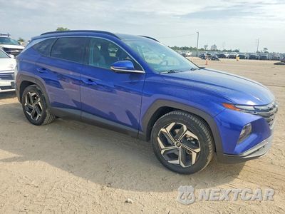Czwarte zdjęcie samochodu z boku: 2023 HYUNDAI TUCSON LIMITED VIN:5NMJE3AE8PH254227 - miniatura