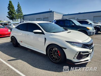 Czwarte zdjęcie samochodu z boku: 2021 HONDA CIVIC TYPE-R TOURING VIN:SHHFK8G7XMU205336 - miniatura
