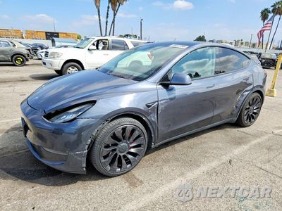 2020 TESLA MODEL Y 5YJYGDEF7LF051732 - główne zdjęcie licytacji z USA - miniatura