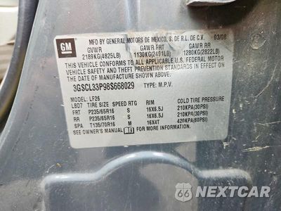 Zdjęcie 13 z 13 samochodu: 2008 SATURN VUE XE VIN:3GSCL33P98S668029 - miniatura