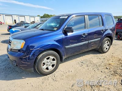 2013 HONDA PILOT LX 5FNYF4H29DB081702 - główne zdjęcie licytacji z USA - miniatura