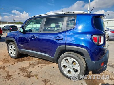 Drugie zdjęcie samochodu z przodu: 2016 JEEP RENEGADE LIMITED VIN:ZACCJBDTXGPD25785 - miniatura