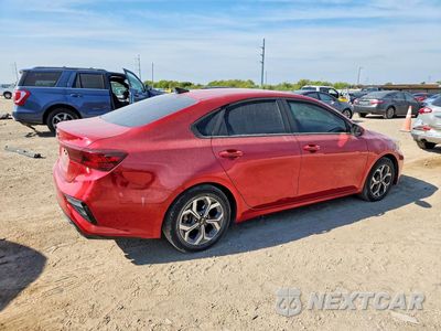 Trzecie zdjęcie samochodu z tyłu: 2020 KIA FORTE LXS VIN:3KPF24AD9LE207172 - miniatura