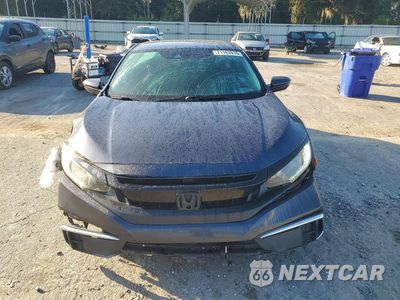 Piąte zdjęcie samochodu w środku: 2019 HONDA CIVIC LX VIN:19XFC2F69KE027698 - miniatura