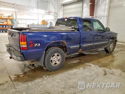 Trzecie zdjęcie samochodu z tyłu: 2001 CHEVROLET SILVERADO K1500 VIN:2GCEK19T811277990 - miniatura