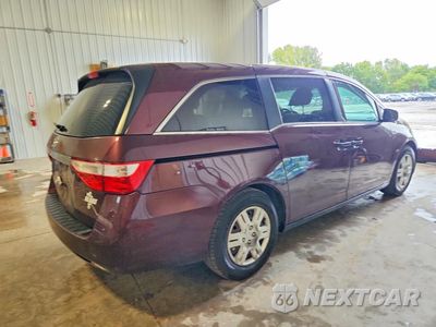 Trzecie zdjęcie samochodu z tyłu: 2012 HONDA ODYSSEY LX VIN:5FNRL5H2XCB042747 - miniatura