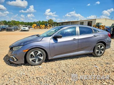 2019 HONDA CIVIC LX 19XFC2F68KE042659 - główne zdjęcie licytacji z USA - miniatura