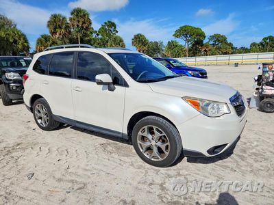 Czwarte zdjęcie samochodu z boku: 2016 SUBARU FORESTER 2.5I TOURING VIN:JF2SJAXC6GH433752 - miniatura