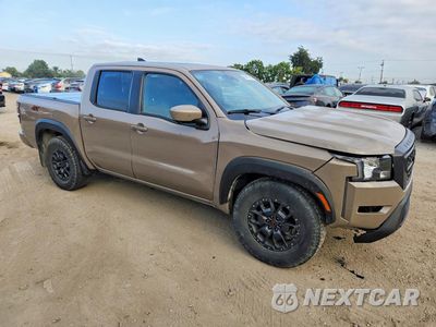 Czwarte zdjęcie samochodu z boku: 2022 NISSAN FRONTIER PRO-4X VIN:1N6ED1EK3NN693440 - miniatura