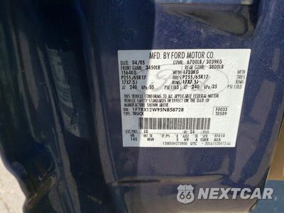 Zdjęcie 12 z 12 samochodu: 2005 FORD F150 VIN:1FTRX12W95NB58728 - miniatura