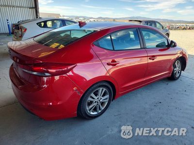 Trzecie zdjęcie samochodu z tyłu: 2018 HYUNDAI ELANTRA SEL VIN:5NPD84LF9JH340222 - miniatura